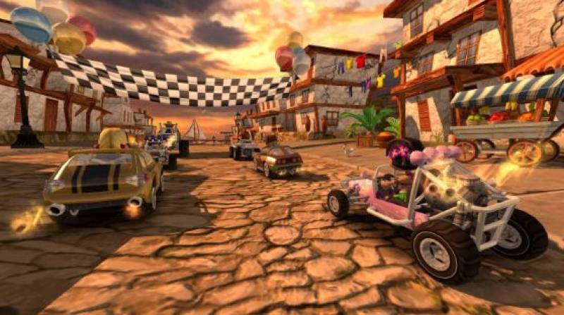Powers-ups In Beach Buggy Racing Mod APK