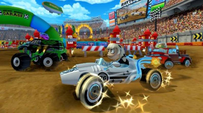 Various Racing Tracks In Beach Buggy Racing Mod APK